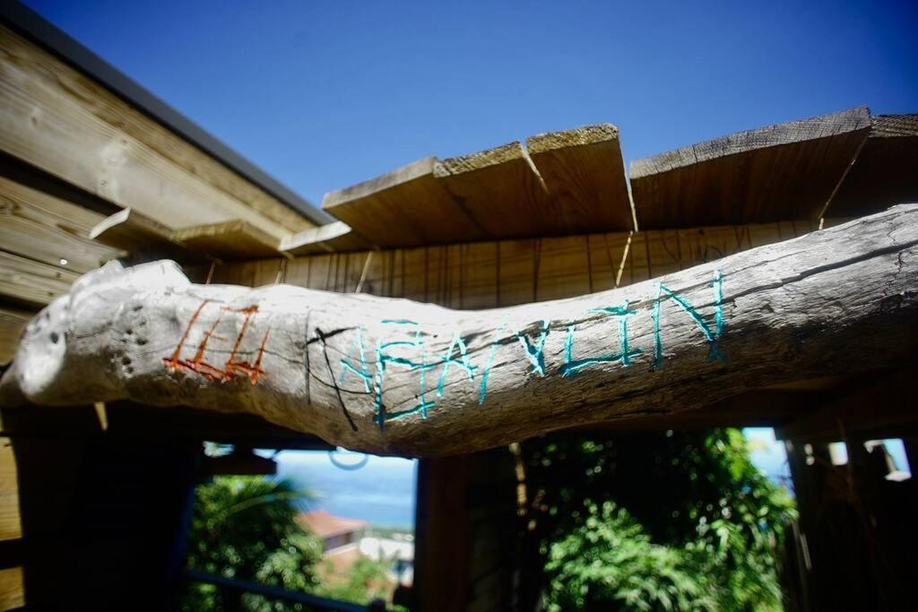 Bungalow Ecologique Avec Toilettes Seches Leu Kabanon Vue Mer Saint-Leu Ngoại thất bức ảnh