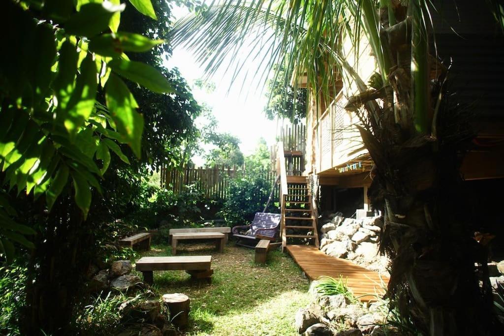 Bungalow Ecologique Avec Toilettes Seches Leu Kabanon Vue Mer Saint-Leu Ngoại thất bức ảnh