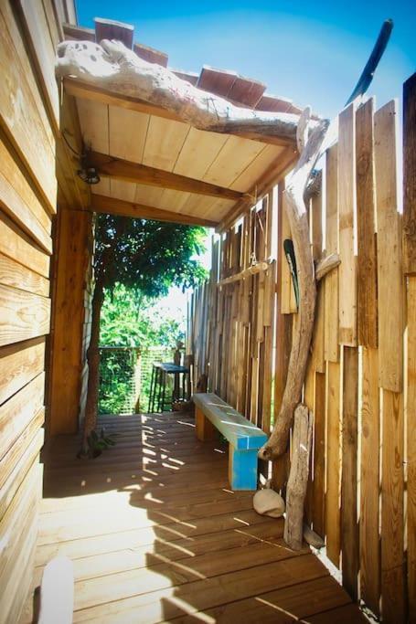 Bungalow Ecologique Avec Toilettes Seches Leu Kabanon Vue Mer Saint-Leu Ngoại thất bức ảnh