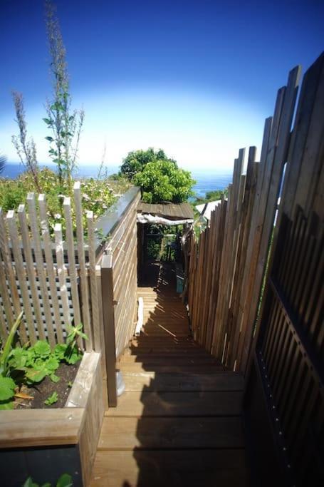 Bungalow Ecologique Avec Toilettes Seches Leu Kabanon Vue Mer Saint-Leu Ngoại thất bức ảnh